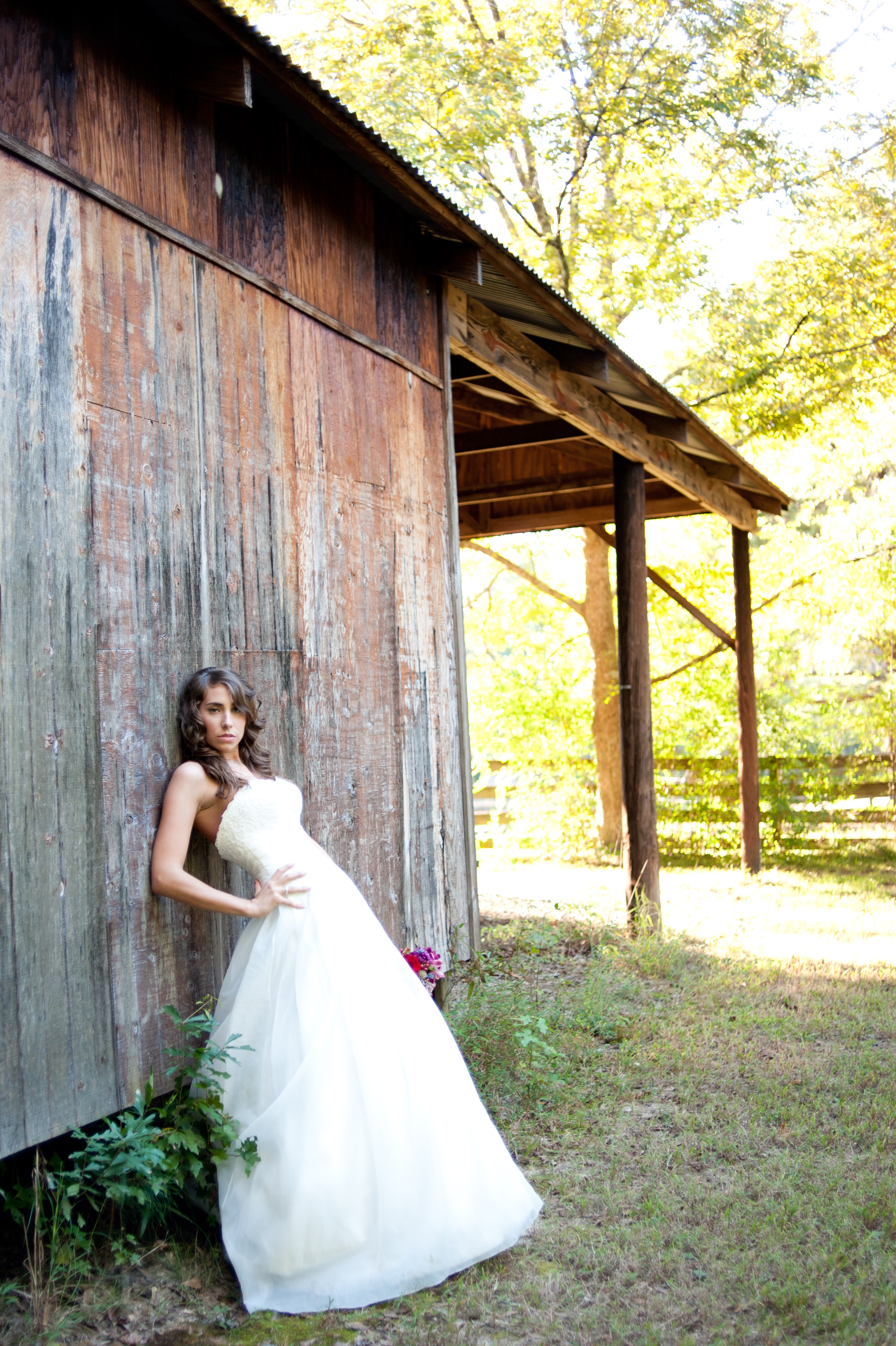 woodsy-bridal-session