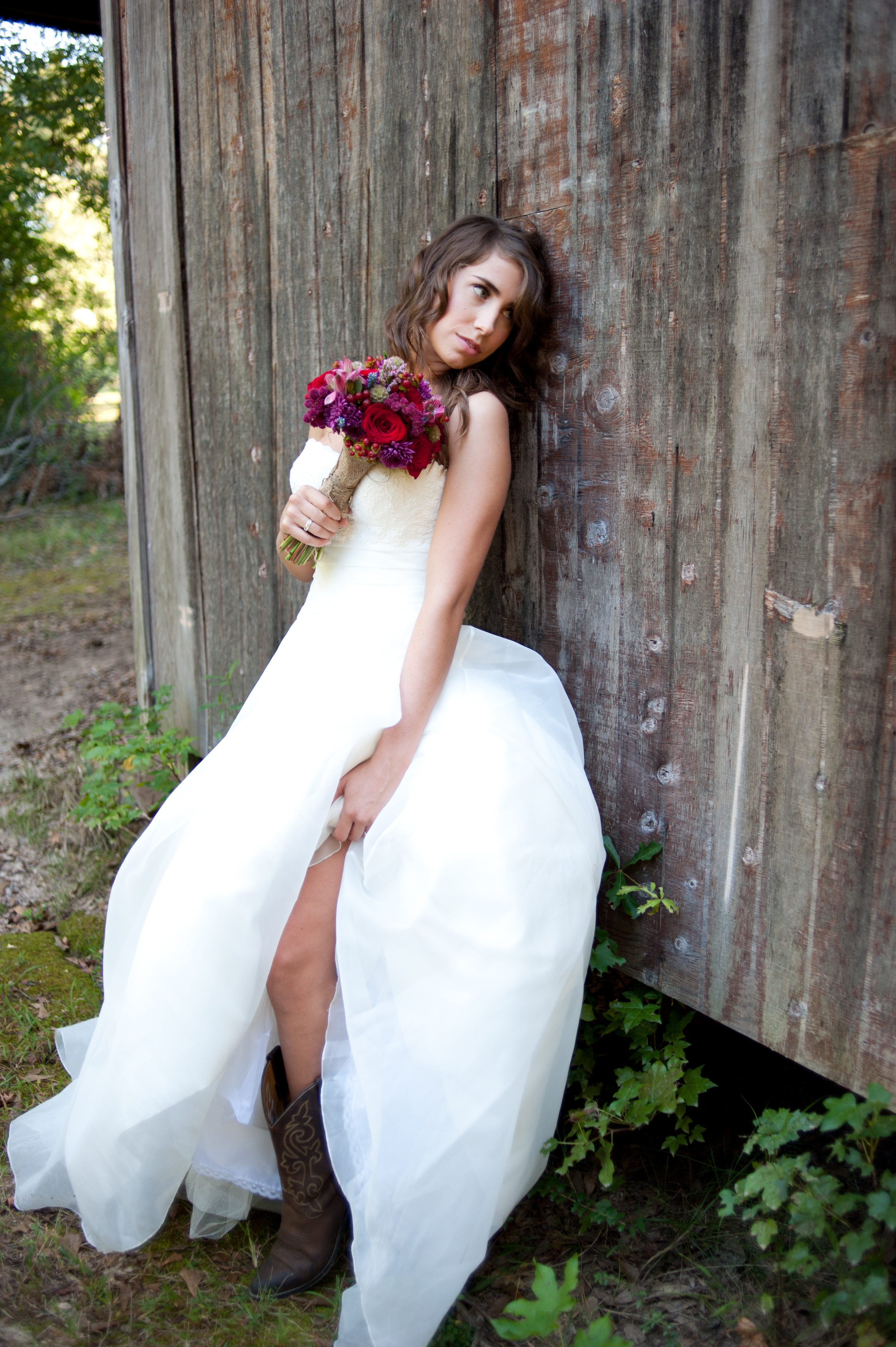 woodsy-bridal-session