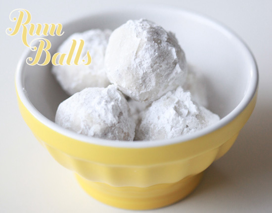 Do It Yourself Rum Butter Balls