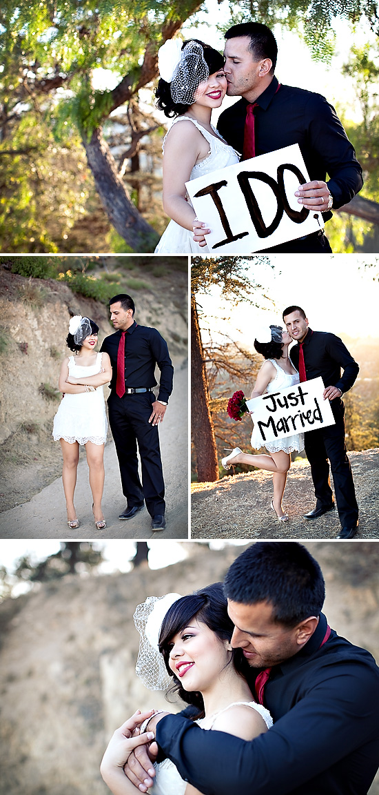 Hollywood Glam Mr. + Mrs. Session by Ashleigh Taylor