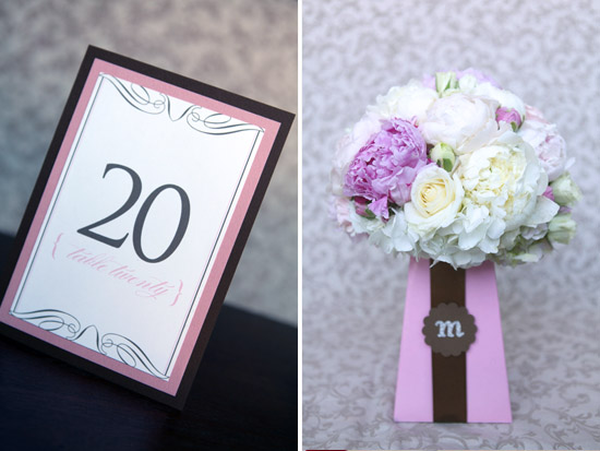 Pink & Brown Wedding Inspiration