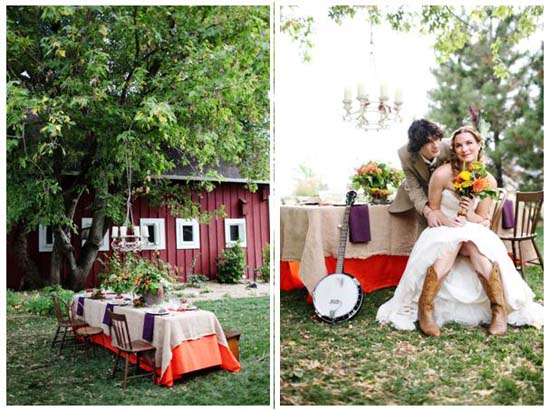 Rustic Colorado Wedding Photo Shoot