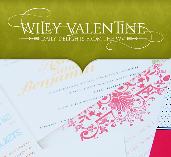 Win Wedding Invitations From Wiley Valentine