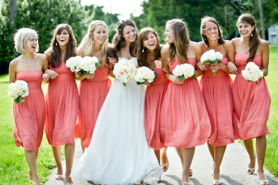 Dreamy Midwest Coral Wedding!