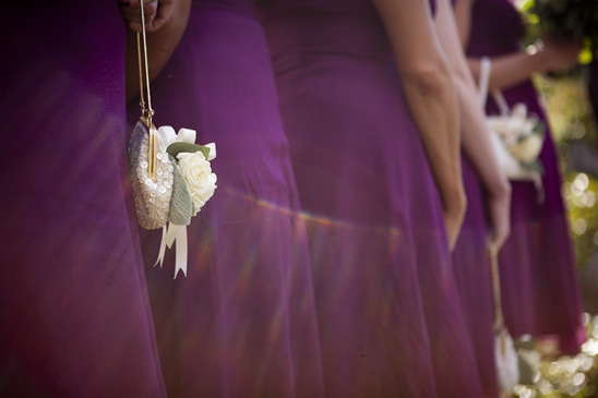Elegant Deep Purple Wedding From Events by Heather Ham