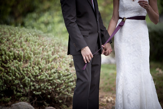 Elegant Deep Purple Wedding From Events by Heather Ham