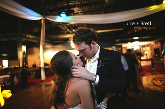 Julie and Brett's wedding, part two