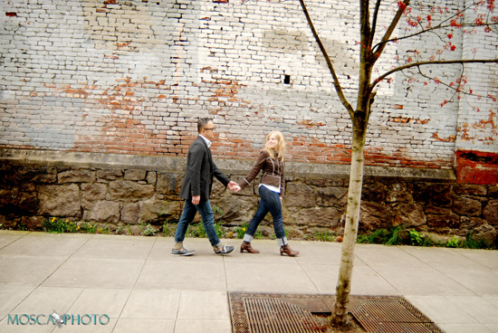 Simple, loving Portland Oregon engagement + wedding.