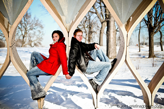 After the [snow]Storm - Chicago Winter Engagement Photography