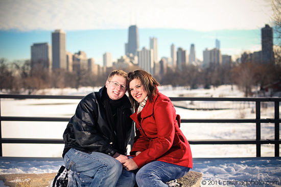 After the [snow]Storm - Chicago Winter Engagement Photography