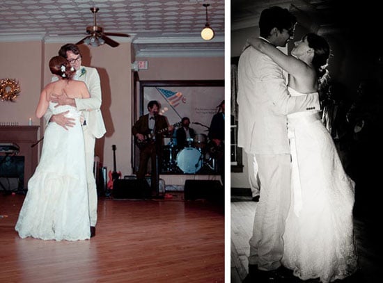 bride and groom first dance to sade sung by country band