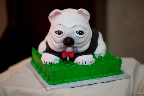 UGA Wedding Cake