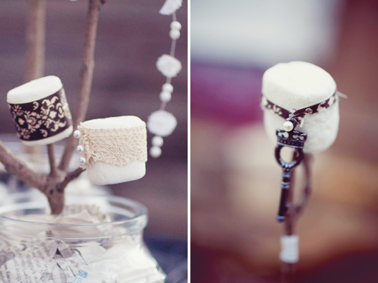 Pittsburgh, PA Engagement | Twigs and Marshmallows DIY Centerpieces