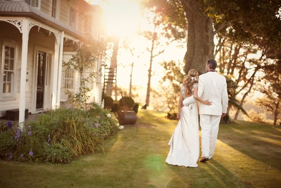 Private Courtyard Wedding in New Zealand
