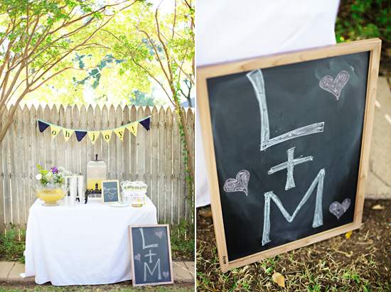 A DIY Backyard Wedding Shower from Stephanie Hunter Photography