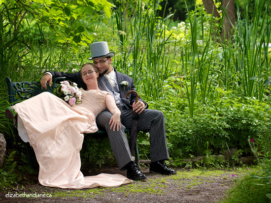 Wedding Photo: couple married in Ottawa, Canada