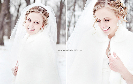 Beautiful Snowy Wedding | Mary & Josh