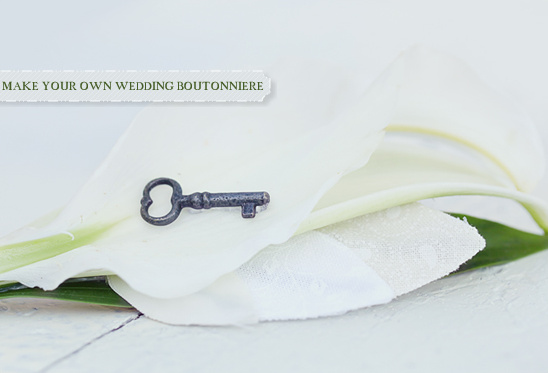 Do It Yourself Wedding Bouquet Boutonniere