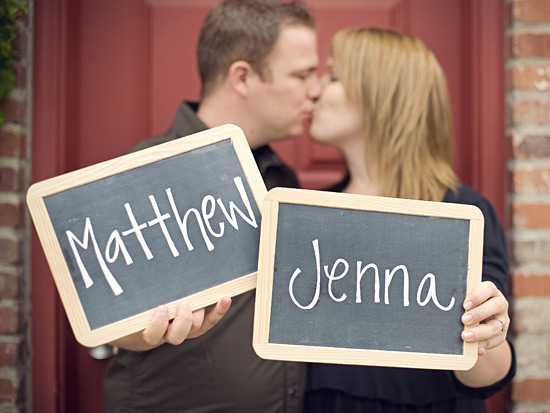 Matthew and Jenna's engagement announcement