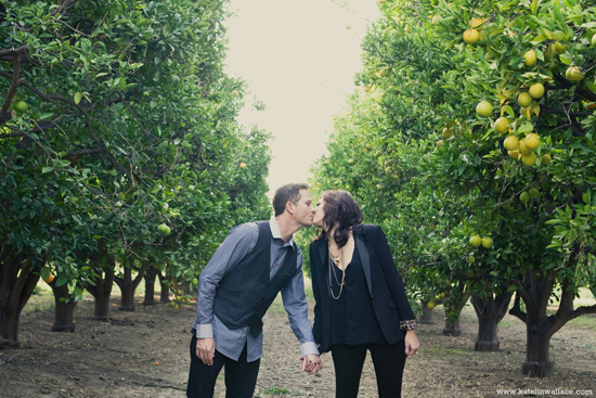 Orange County Orange Grove Engagement Shoot ~ Katelin Wallace Photography