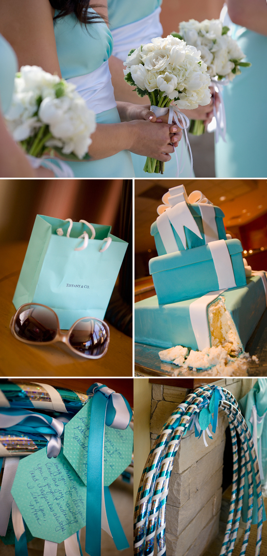 Tahoe wedding photography - Tiffany blue theme
