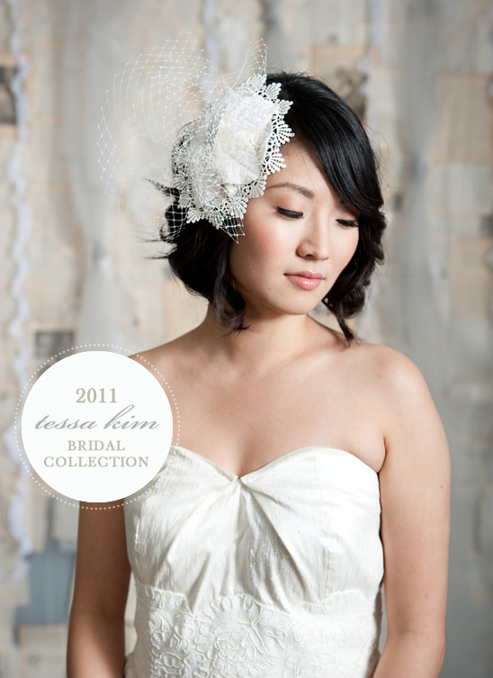Tessa Kim 2011 Wedding Headpiece Collection