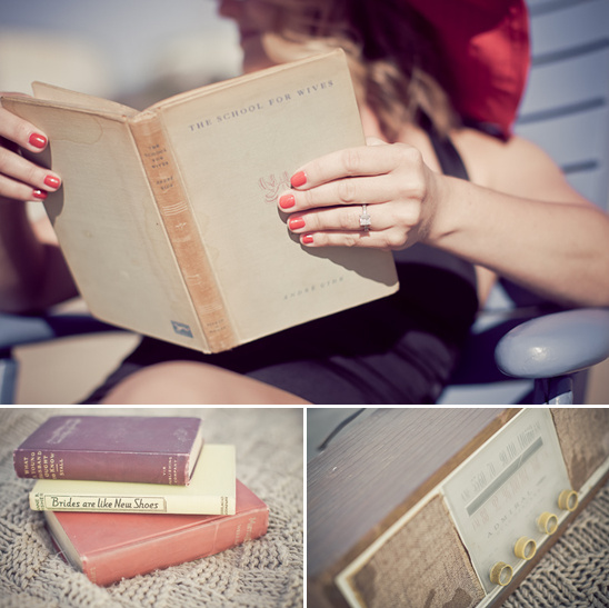 Vintage Inspired Beach Engagement Session From Constance Curtis