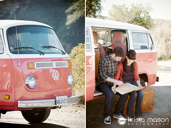 Vintage VW Engagement