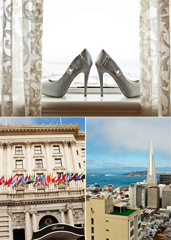 Wedding at the Fairmont Hotel in San Francisco, CA
