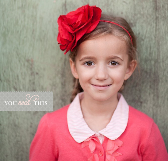 You Need This Flower Girl Headband