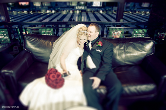 Amber + Troy | Hamilton Wedding Photographer |Splitsville Bowling