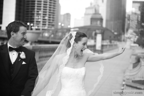 Andrea + Rob's Romantic Windy City Wedding