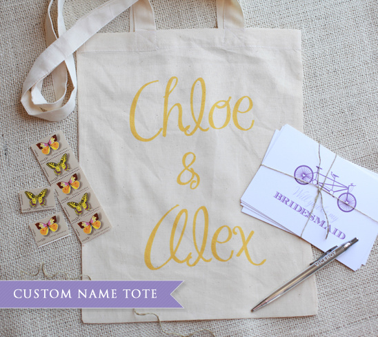 Custom Name Totes