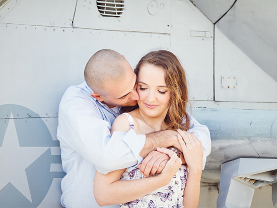 Jason + Brittany Vintage San Diego Engagement Session