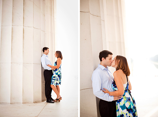 Jennifer & Dan - A DC Monuments Engagement Session