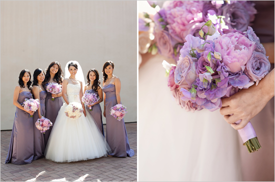 Lavender and Ivory Classic Wedding