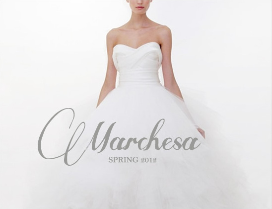 Marchesa Bridal Spring 2012