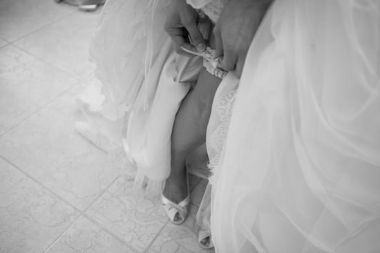 Real Wedding Garter:  Daniela