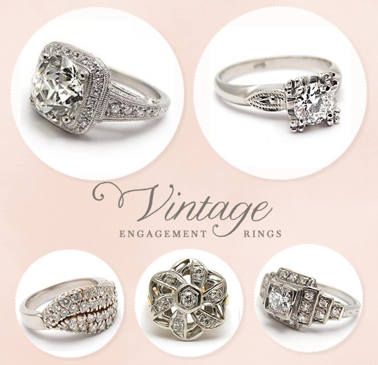 Vintage & Antique Engagement Rings From EraGem