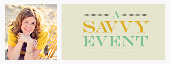 A Savvy Event | Northern California Event Designer