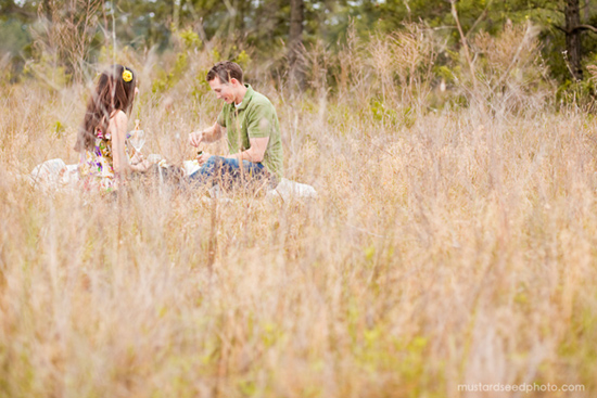 Conroe, TX Engagement Session - Mustard Seed Photography