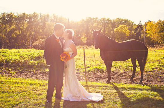 DIY Minnesota Farm Wedding