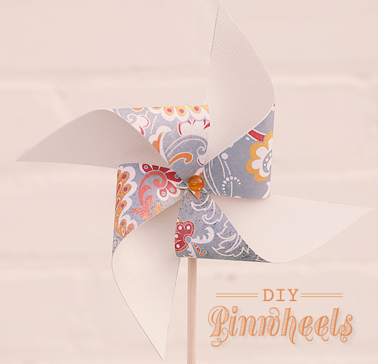Do It Yourself Wedding Pinwheels