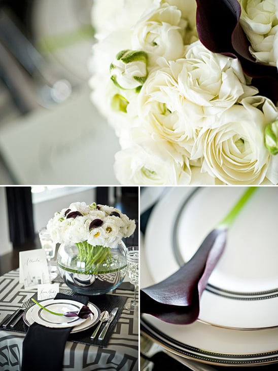 Elegant Black & White Wedding Ideas