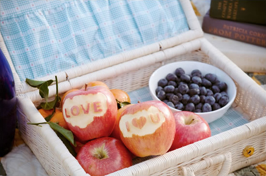 Fruity Engagement Session