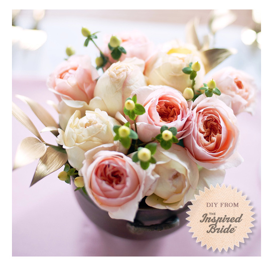 Garden Rose Do It Yourself Centerpiece