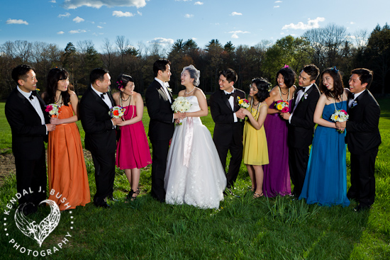 Michi & Simma's Quirky Colorful Spring Wedding