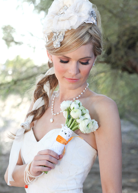 Orange Anthropologie Inspired Wedding