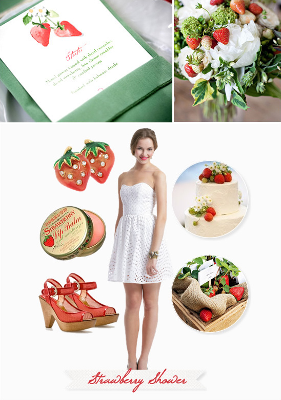 Strawberry Bridal Shower Ideas