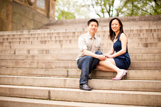 Vicky & Shyan - New York City Engagement Session